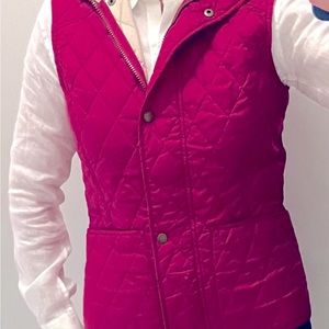 Barbour Vest Hot Pink Size 4